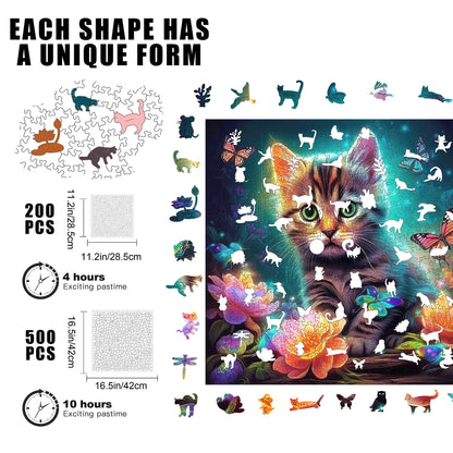 Kitten, Wooden Jigsaw Puzzles