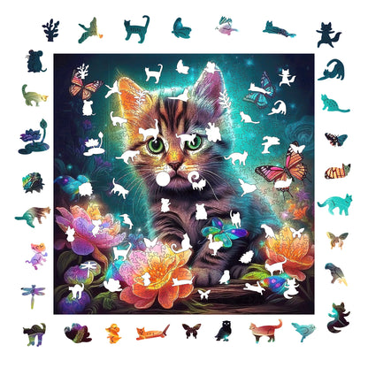 Kitten, Wooden Jigsaw Puzzles