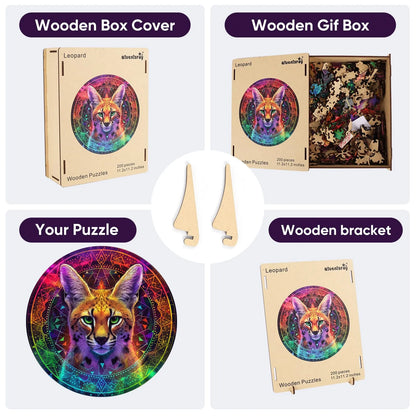 Leopard, Wooden Jigsaw Puzzles