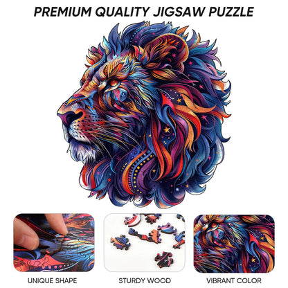 Lion B, Wooden Jigsaw Puzzles