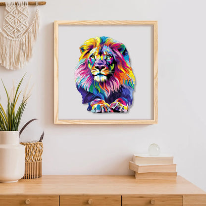 Lion A, Wooden Jigsaw Puzzles