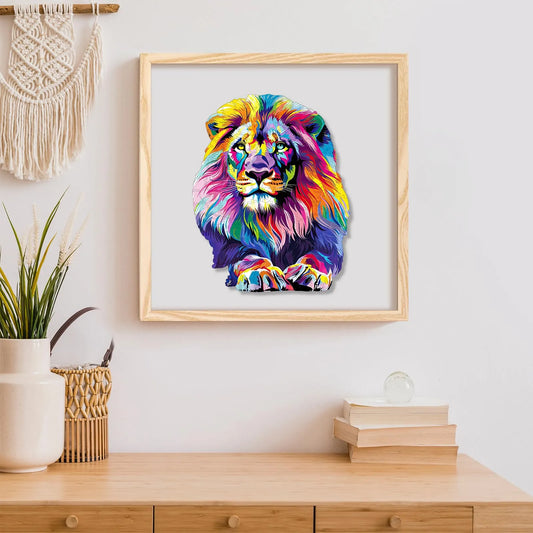 Lion A, Wooden Jigsaw Puzzles