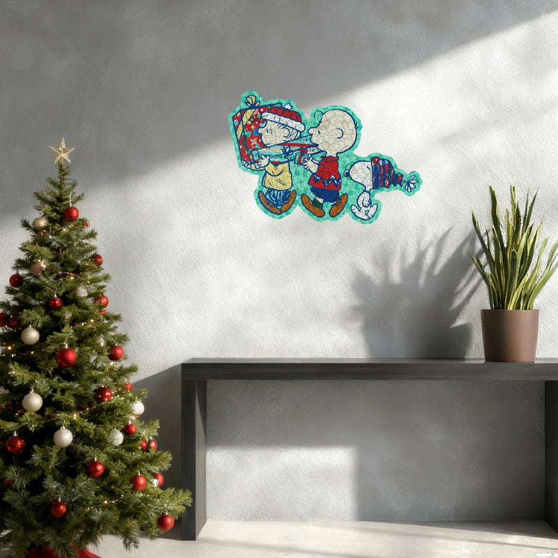 Merry Unwrapping, Snoopy Jigsaw Puzzles