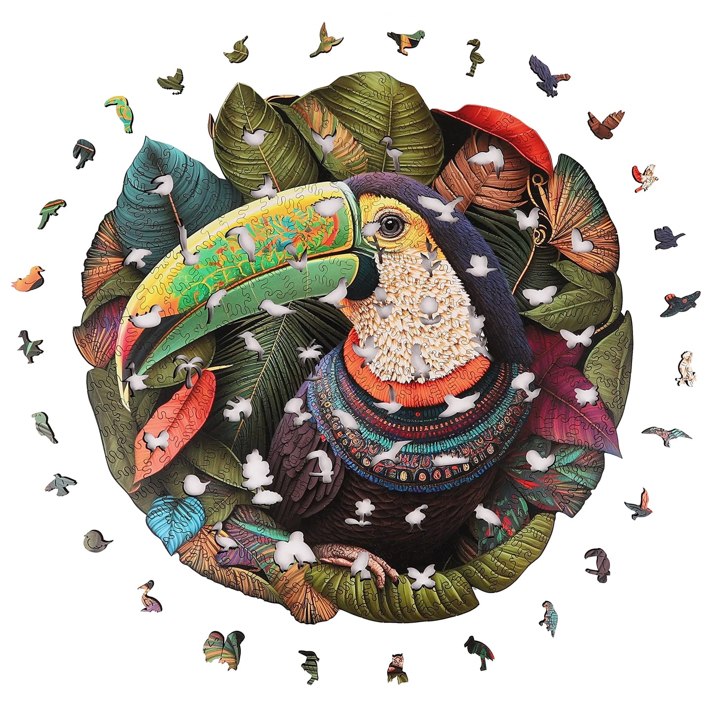 Parrot, Wooden Jigsaw Puzzles
