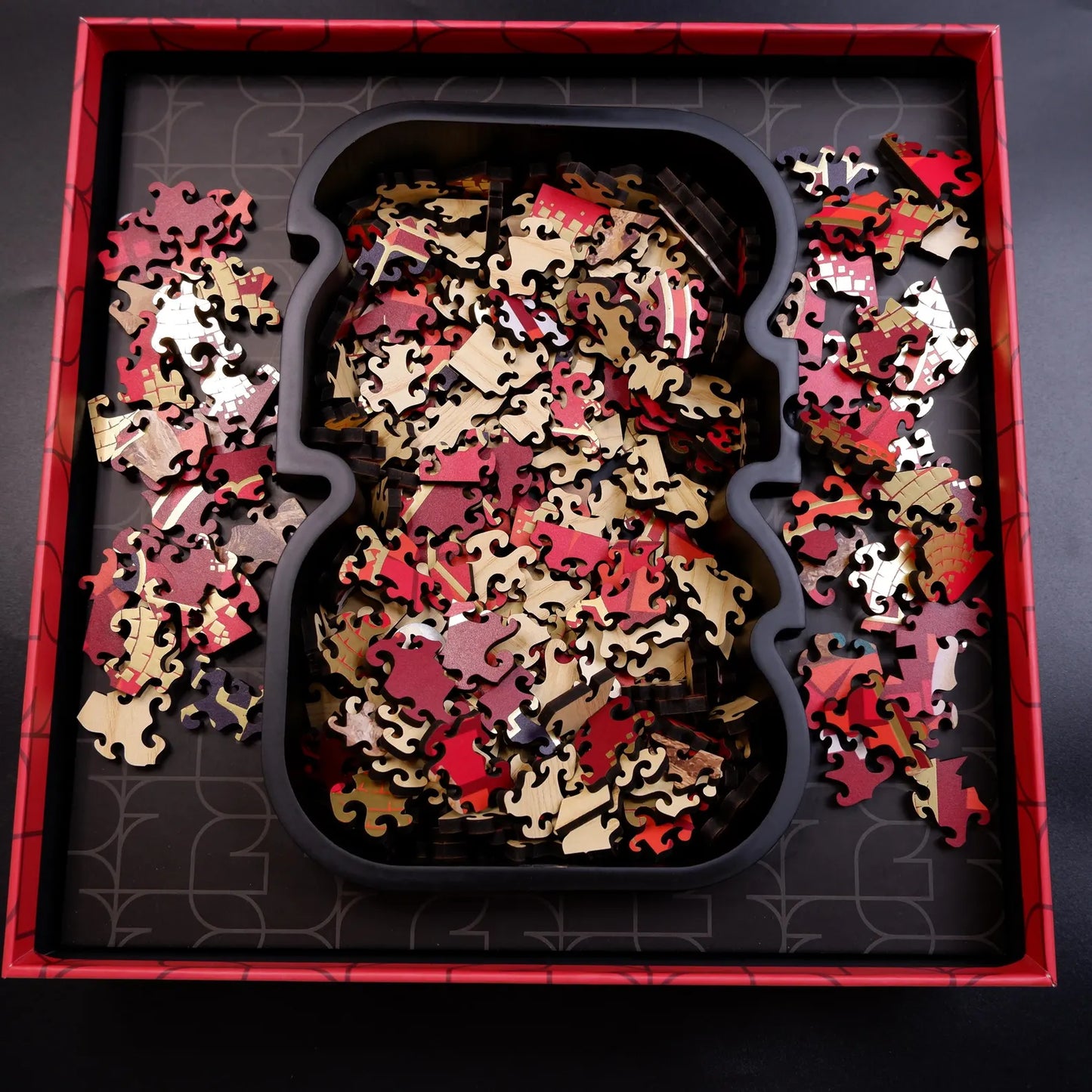 FIFA World Cup 2026 Canada Host Logo Luxury 300-Piece Wooden Puzzle | Premium Officially Licensed Canadian Gift