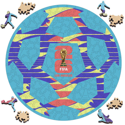 FIFA World Cup 2026 Wooden Jigsaw Puzzle | 200 Pieces, Los Angeles Ball