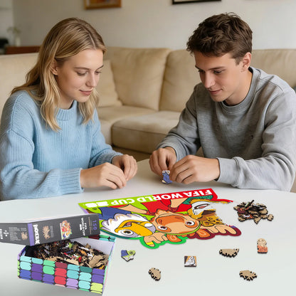 FIFA World Cup 2026 Wooden Jigsaw Puzzle | 200 Pieces, Trophy 3