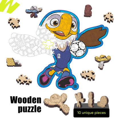 FIFA World Cup 2026 Wooden Jigsaw Puzzle | 200 Pieces, Trophy 4