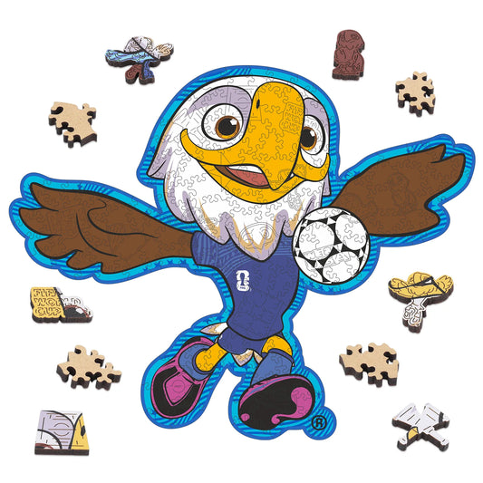 FIFA World Cup 2026 Wooden Jigsaw Puzzle | 200 Pieces, Trophy 4
