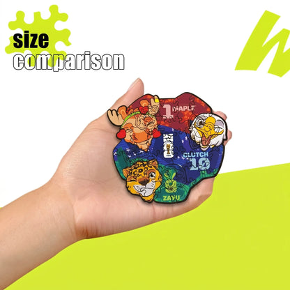 FIFA World Cup 2026 Wooden Jigsaw Puzzle | Emoji Ball Mini 26PC