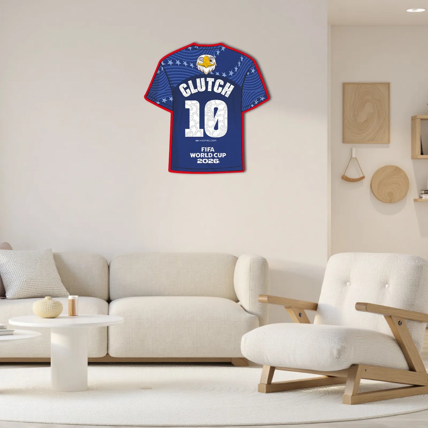 FIFA World Cup 2026 Wooden Jigsaw Puzzle | 200 Pieces, Clutch 10 Jersey