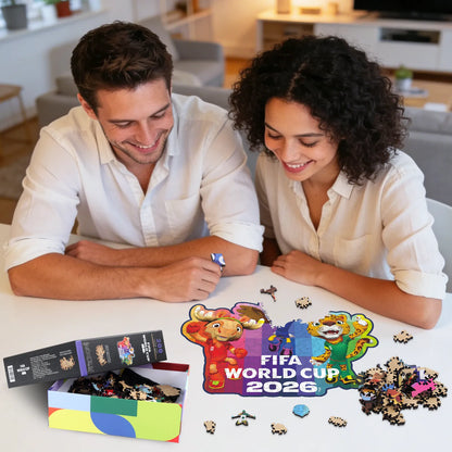 FIFA World Cup 2026 Wooden Jigsaw Puzzle | 200 Pieces, Time To Shine