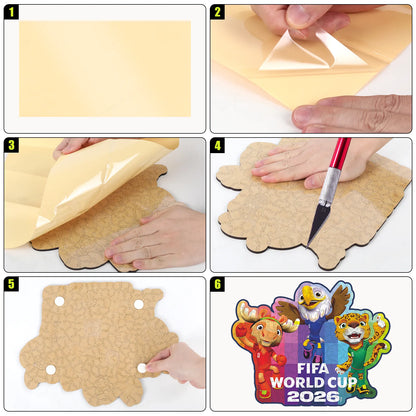 FIFA World Cup 2026 Wooden Jigsaw Puzzle | 200 Pieces, Time To Shine