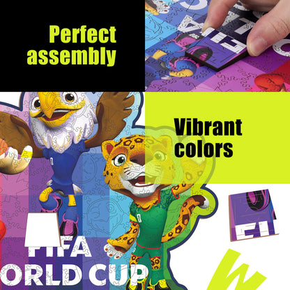 FIFA World Cup 2026 Wooden Jigsaw Puzzle | 200 Pieces, Time To Shine