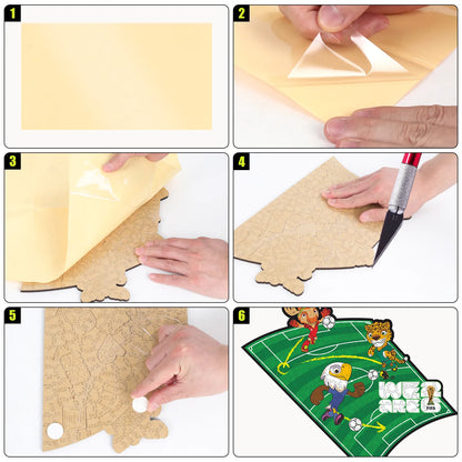 FIFA World Cup 2026 Wooden Jigsaw Puzzle | 200 Pieces, Time To Play