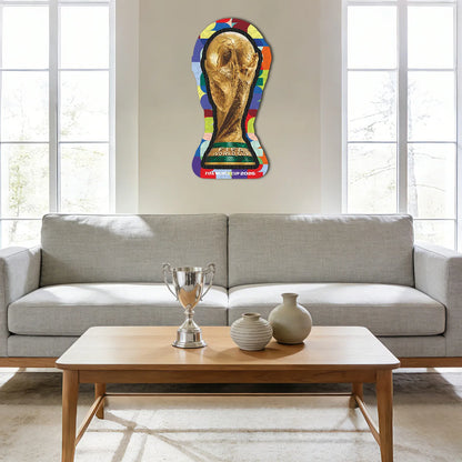 FIFA World Cup 2026 Wooden Jigsaw Puzzle | 200 Pieces, Trophy 1