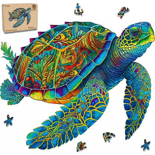 Sea Turtle, Wooden Jigsaw Puzzles