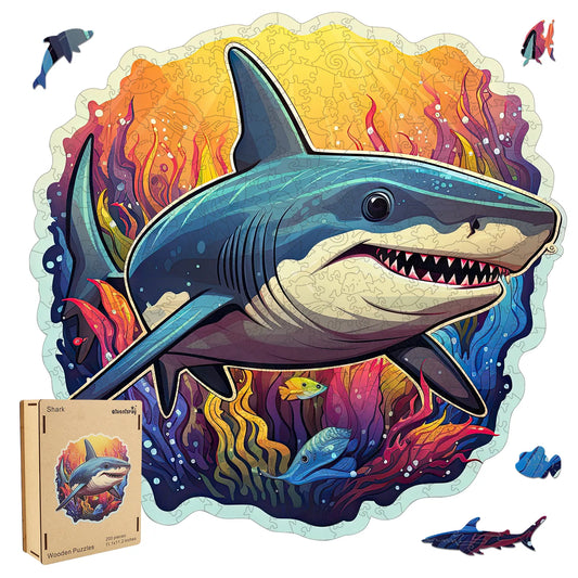 Shark, Wooden Jigsaw Puzzles