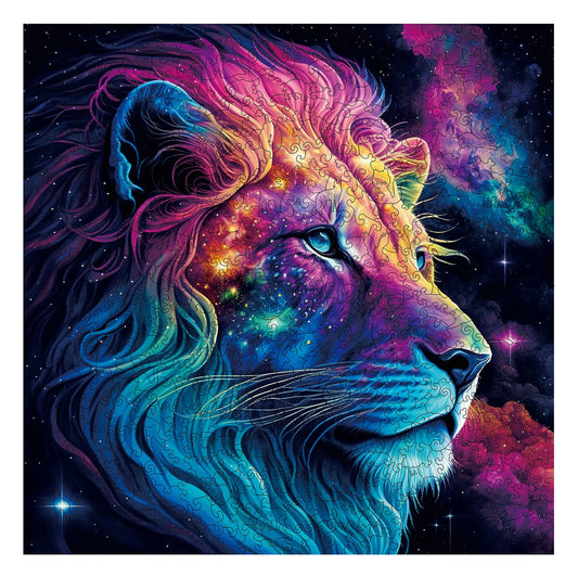 Starry Lion, Wooden Jigsaw Puzzles
