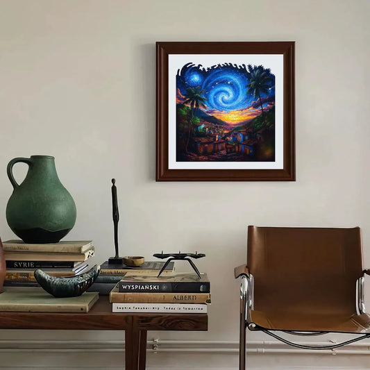 Starry Night, Wooden Jigsaw Puzzles