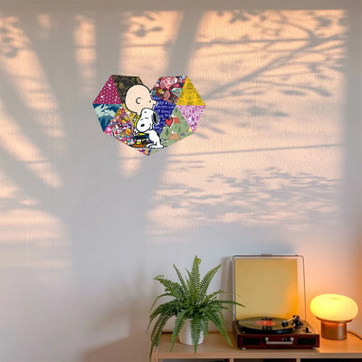 Snoopy Sweet Hugs Wooden Jigsaw Puzzle – Officially Licensed, 200 Unique Pieces | WoodLux