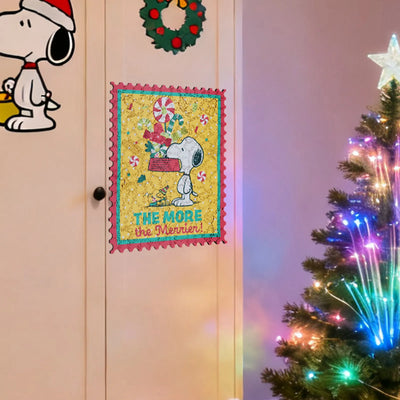 Snoopy The More The Merrier Wooden Jigsaw Puzzle – Officially Licensed, 200 Unique Pieces | WoodLux