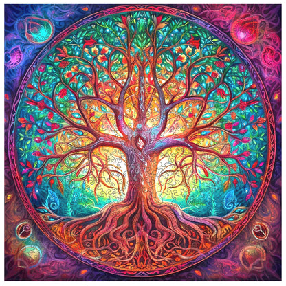 Tree of Life B, Wooden Jigsaw Puzzles