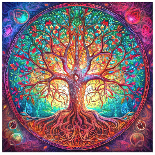 Tree of Life B, Wooden Jigsaw Puzzles