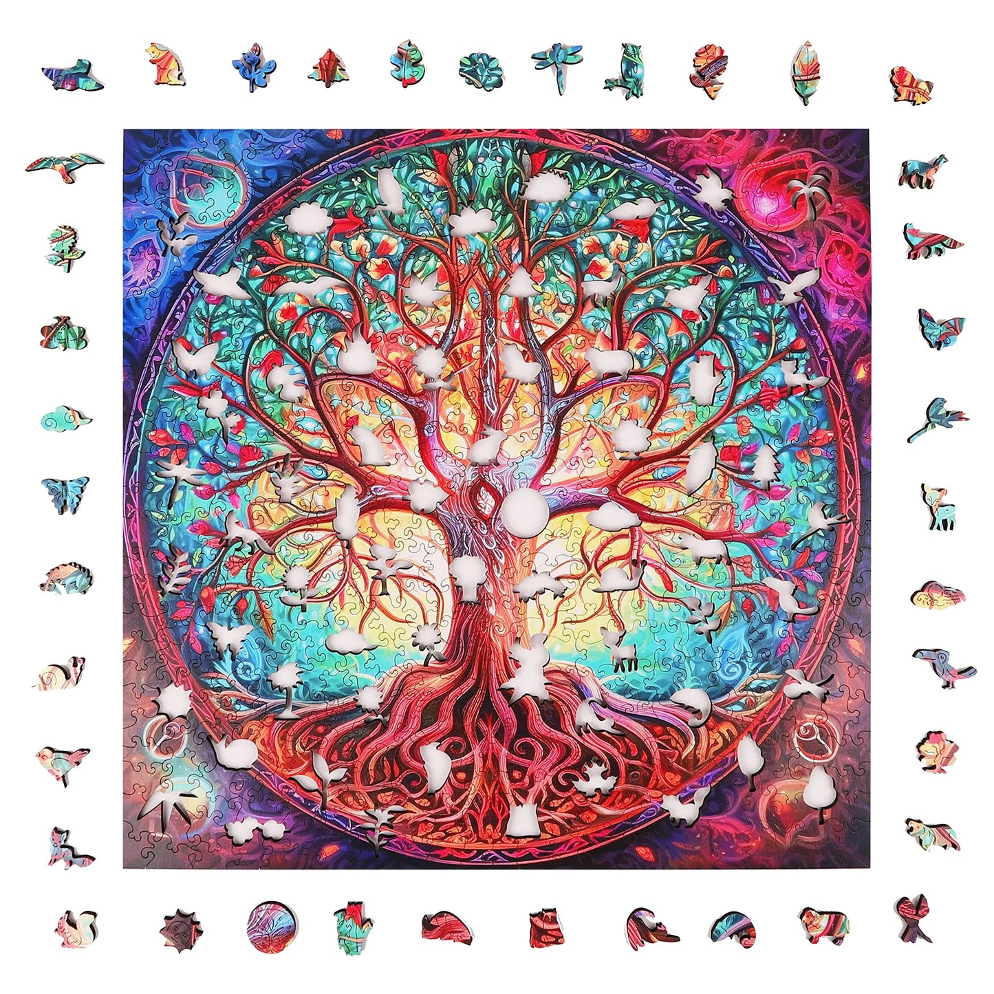 Tree of Life B, Wooden Jigsaw Puzzles