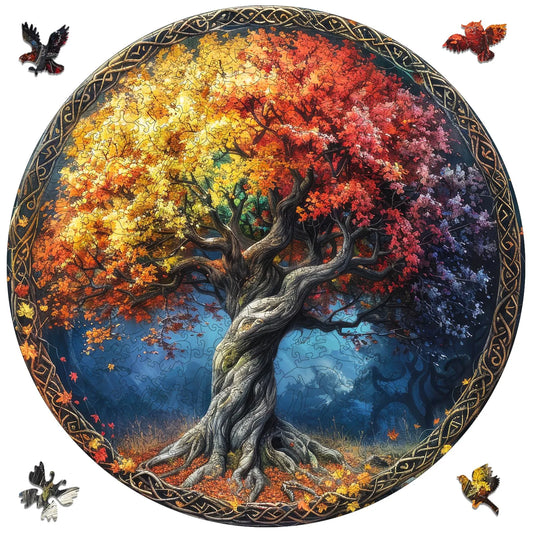 Tree of Life A, Wooden Jigsaw Puzzles