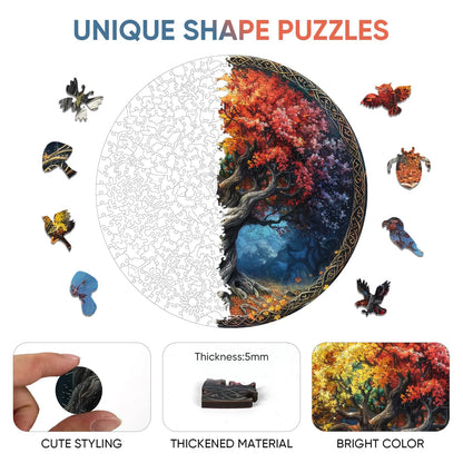 Tree of Life A, Wooden Jigsaw Puzzles