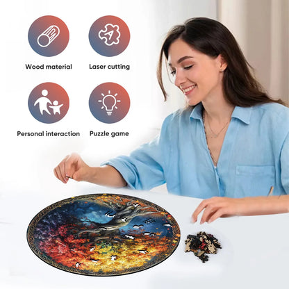 Tree of Life A, Wooden Jigsaw Puzzles