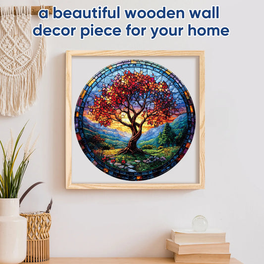 Tree of Life Redwood, Wooden Jigsaw Puzzles