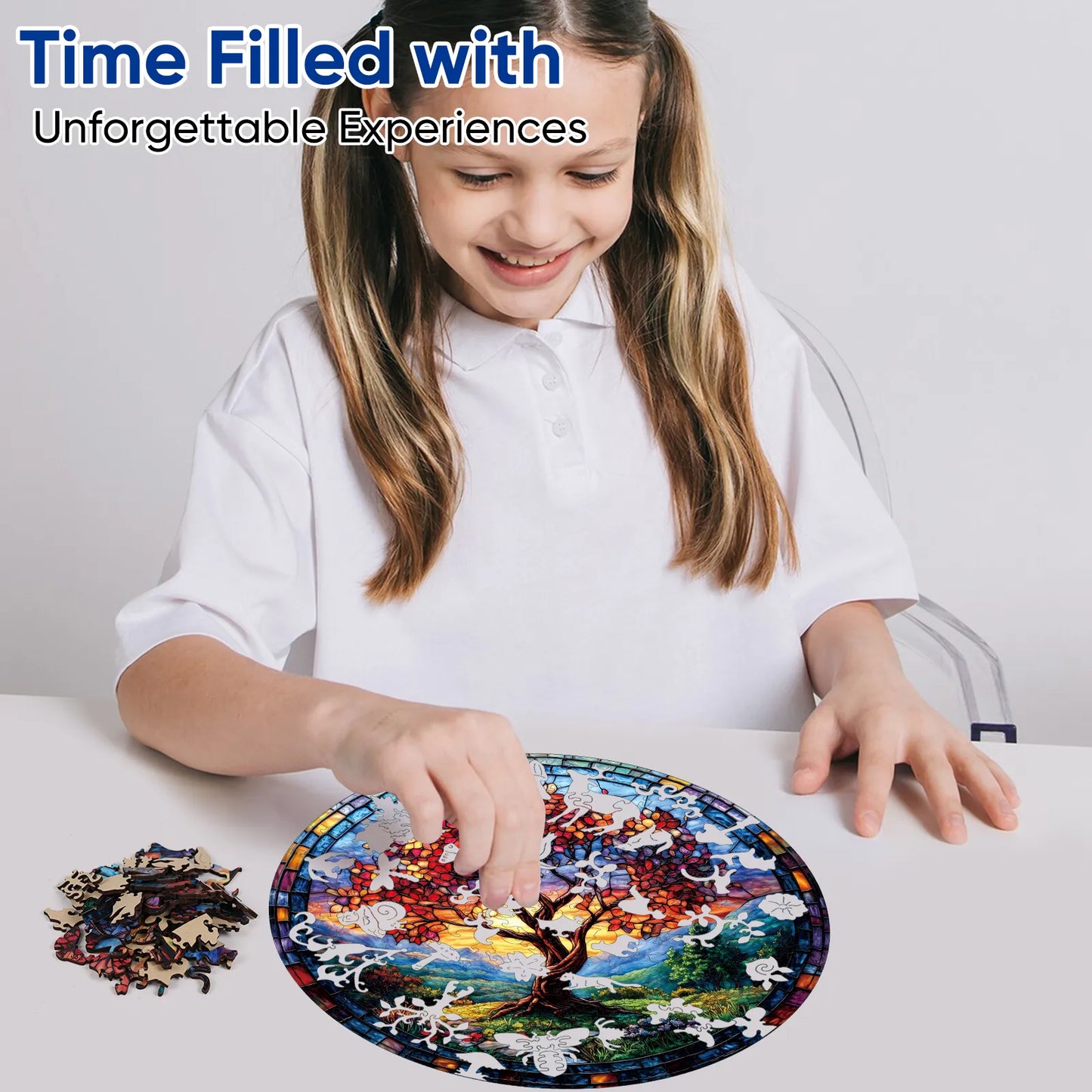 Tree of Life Redwood, Wooden Jigsaw Puzzles