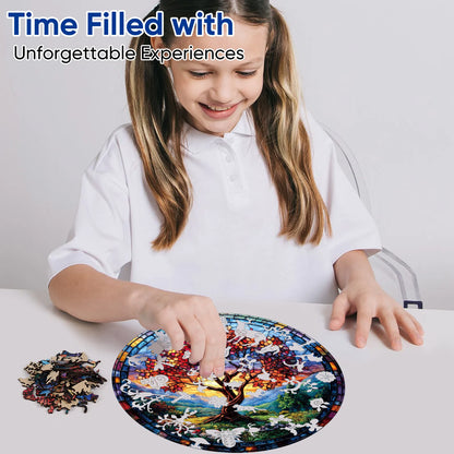 Tree of Life Redwood, Wooden Jigsaw Puzzles