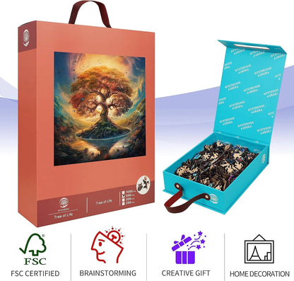 Tree of Life Shadow, Wooden Jigsaw Puzzles
