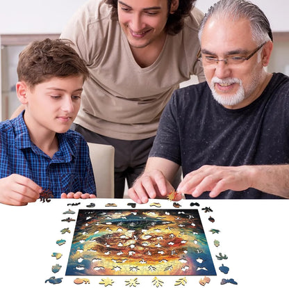 Tree of Life Shadow, Wooden Jigsaw Puzzles