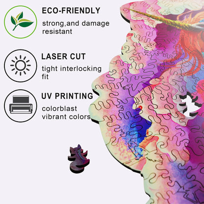 Unicorn, Wooden Jigsaw Puzzles