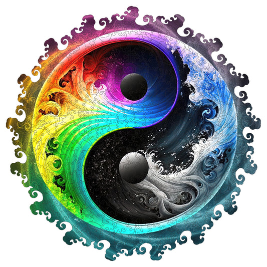 Yin Yang, Wooden Jigsaw Puzzles