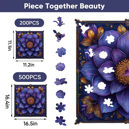 Lotus Yoga, Wooden Jigsaw Puzzles